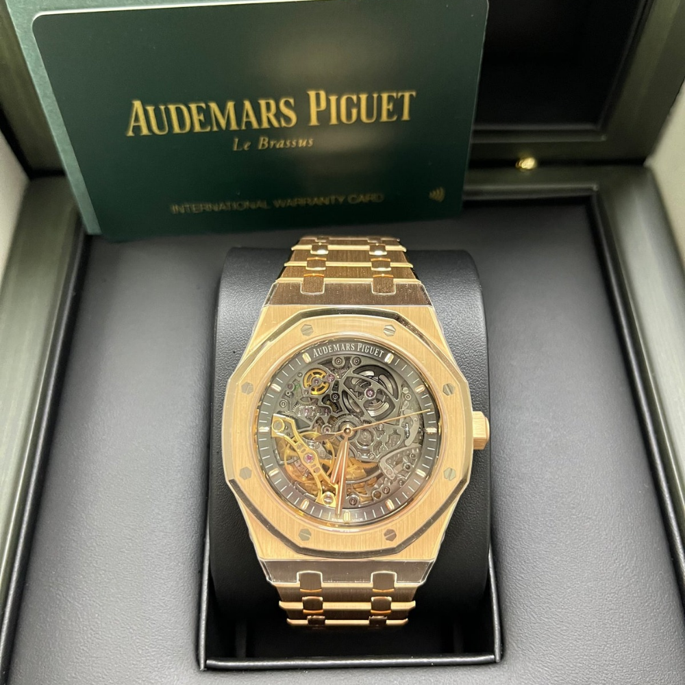 Audemars Piguet Royal Oak Skeleton Or Rose 41mm