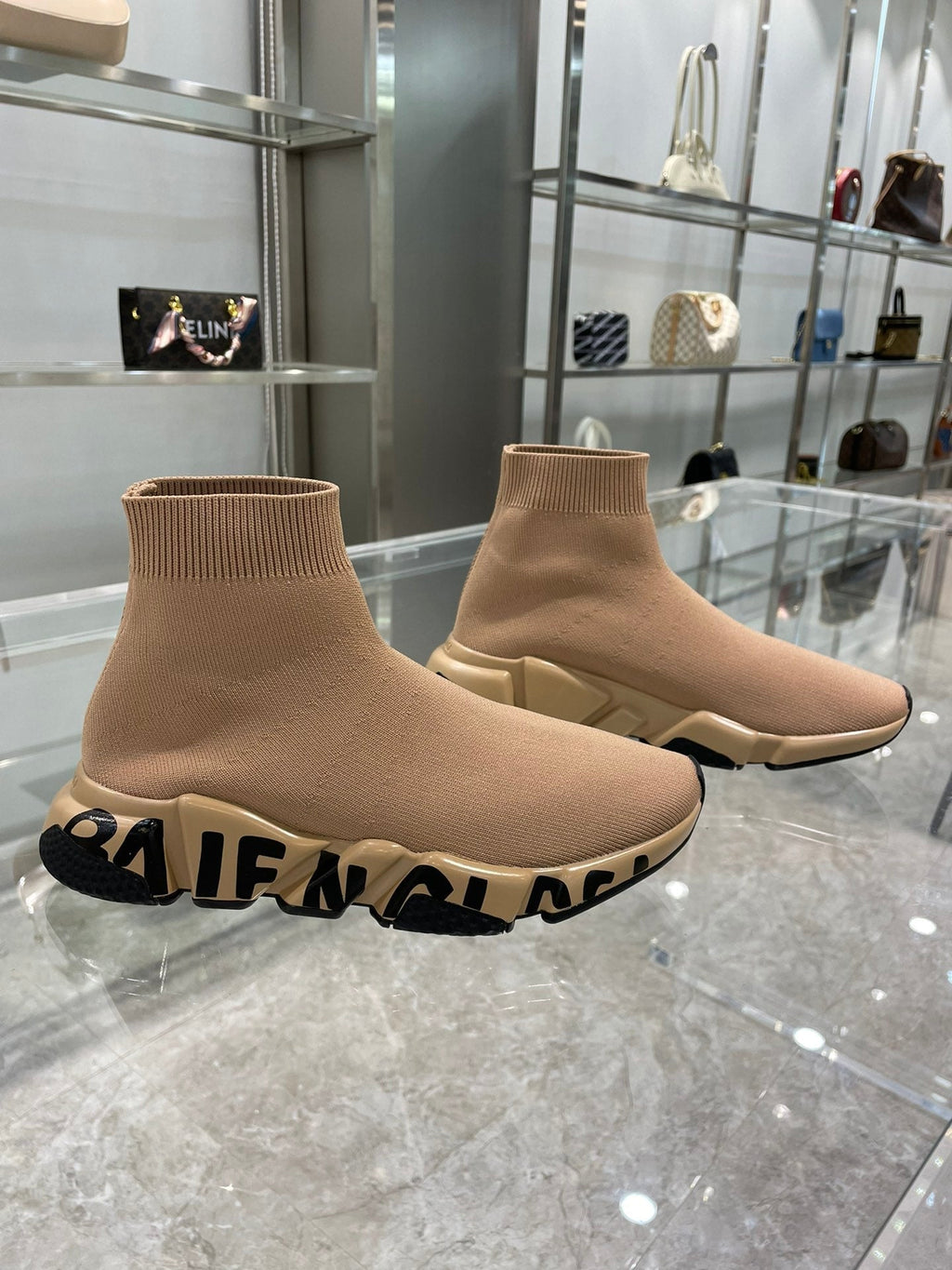 B A L E N C I A G A =SOCKS Sneakers= [5 Colours Available]