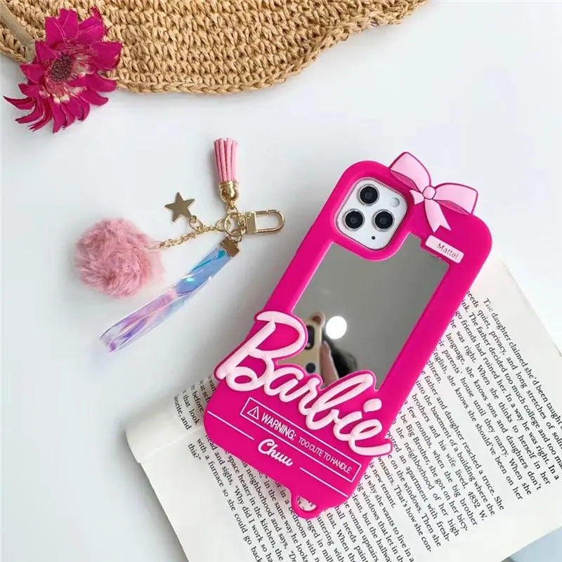 Cute Mirror pendant Phone case