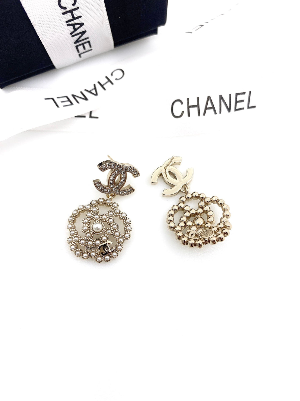 C h a n e l earrings