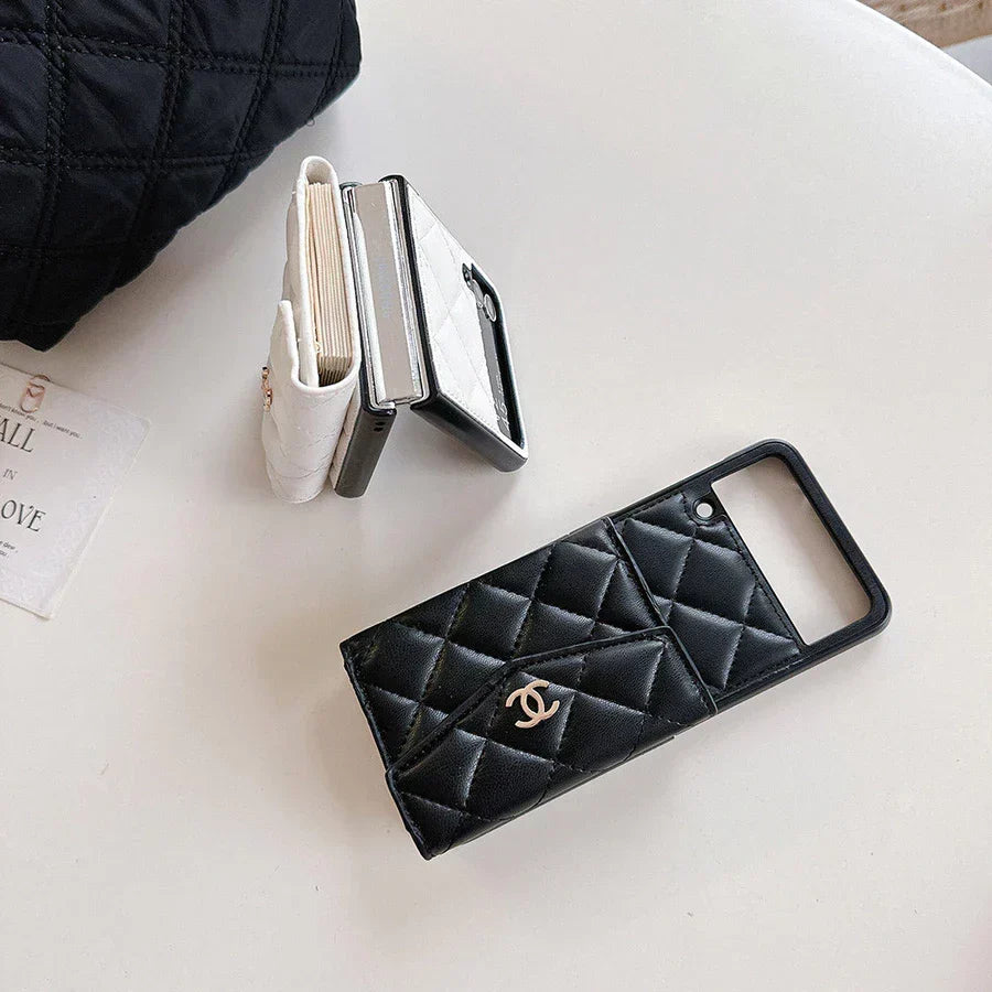 Chic Quilted Leather Case